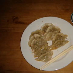 my first gyoza