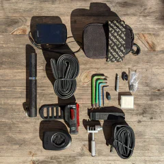 What is in my bag. Part 2: Even Smaller Saddlebag 