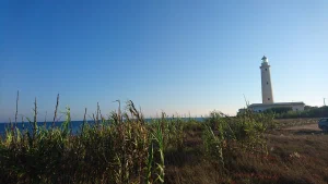 Photo of lighthouse at beach