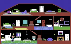 Screenshot from the game Little Computer People