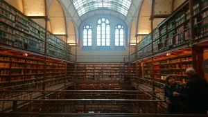 Library in  Rijksmuseum Amsterdam