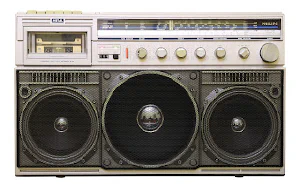 Philips D8444 stereo radio recorder (boombox, ghettoblaster)