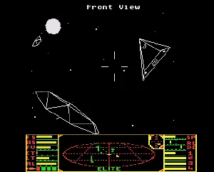 Screenshot from the game Elite
