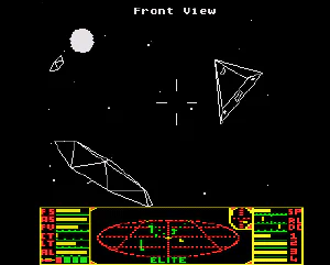 Screenshot from the game Elite